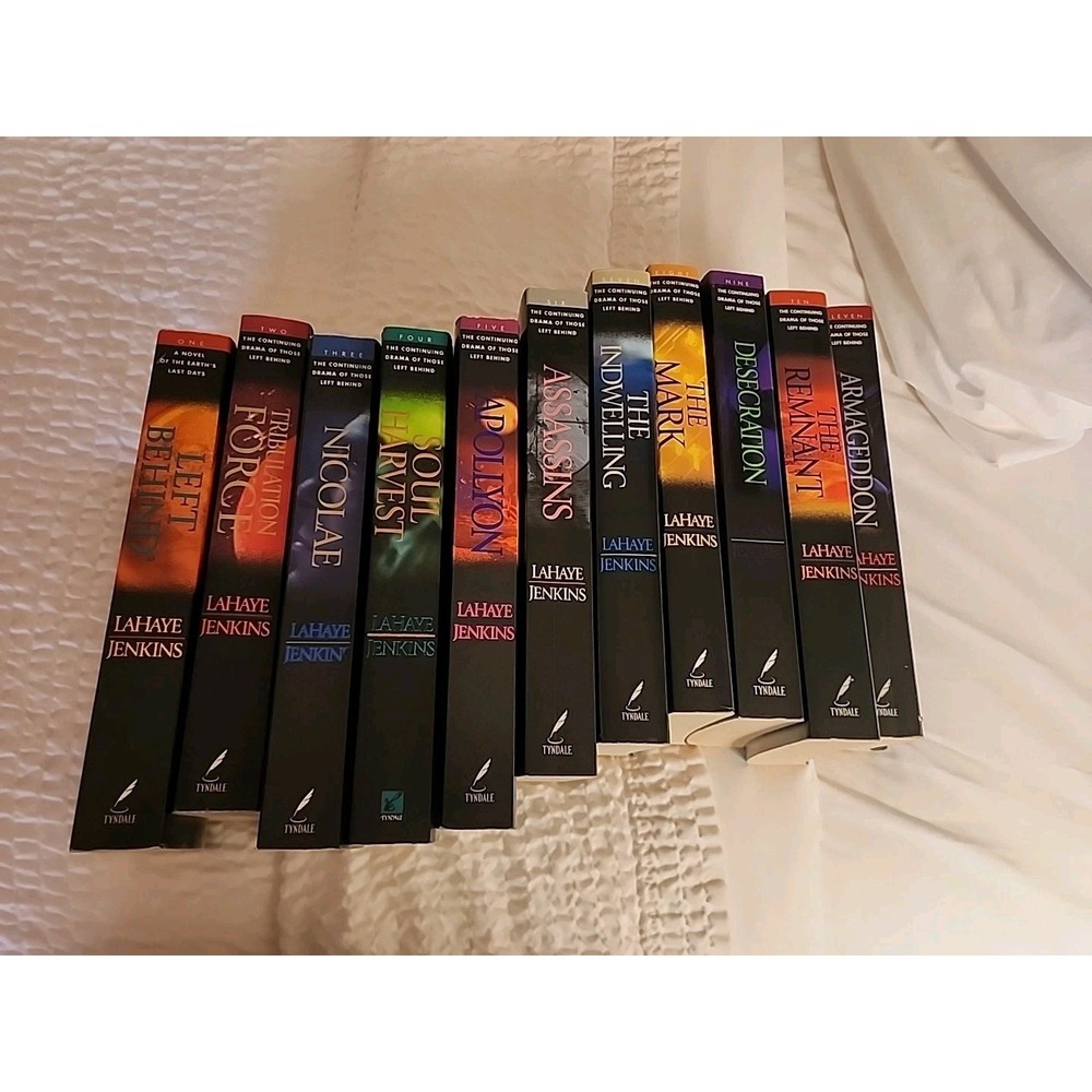 Left Behind Series Complete Set Of 11 Tim LaHaye Jerry Jenkins Paperback